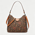 Vintage Ethnic Printed Soft Hobo Shoulder Crossbody Bag