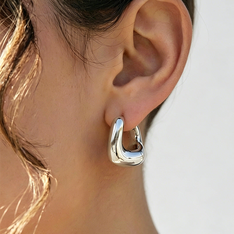 Versatile Modern Minimalist Geometric Stud Earrings