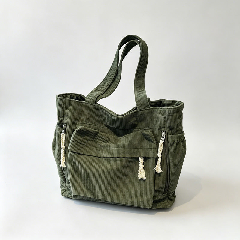Canvas Pocket Tote Bag
