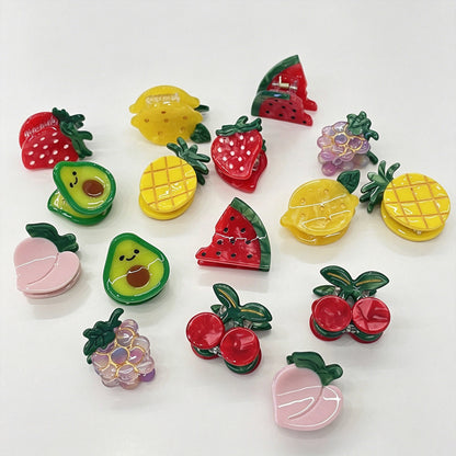 Mini Fruit Shape Hair Clip