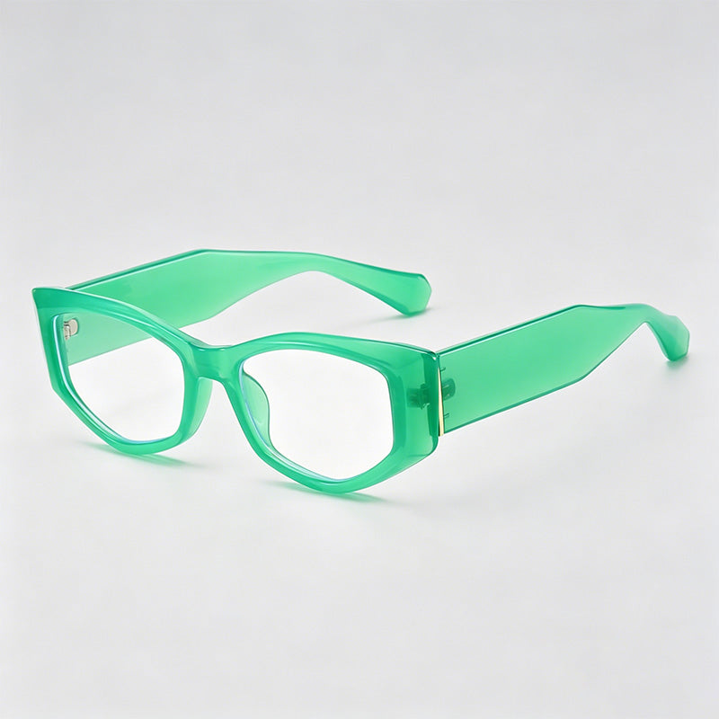 Retro Cat Eye Rectangle Sunglasses