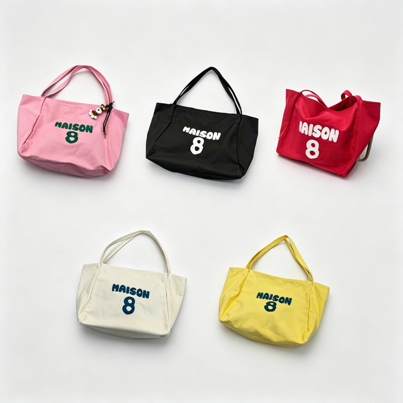 Varsity Canvas Tote Bag