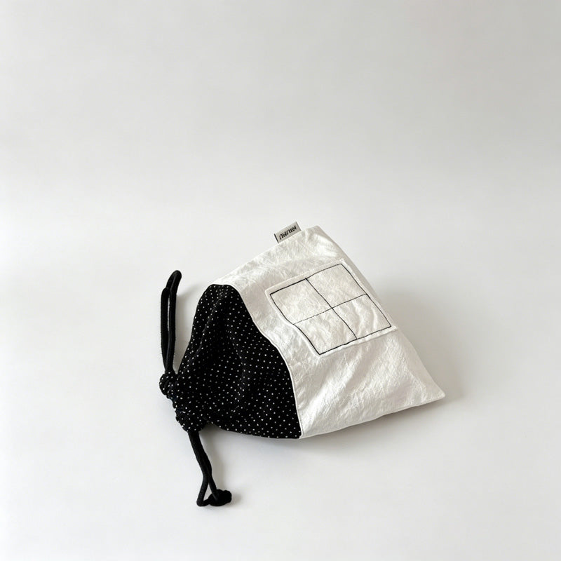 House Drawstring Storage Pouch