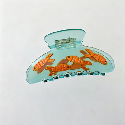 Tomato Fish Tank Hair Clip
