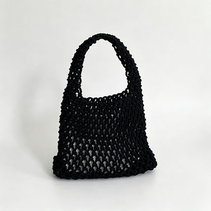 Mesh Knit Tote Bag
