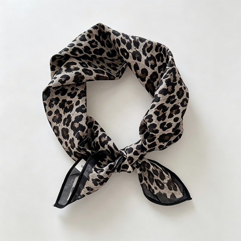 Leopard Paisley Print Bandana