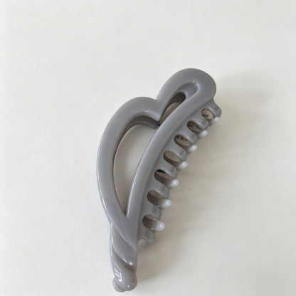 Irregular Heart Acrylic Hair Claw Clip