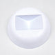 White Round Base / One Size