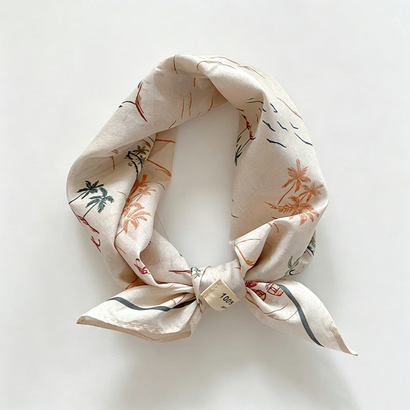 Floral Print Bandana