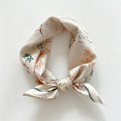 Floral Print Bandana