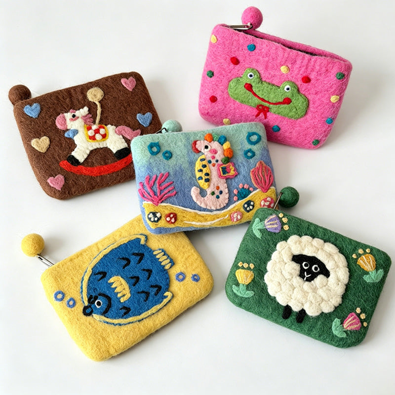 Animal Zipper Coin Wallet