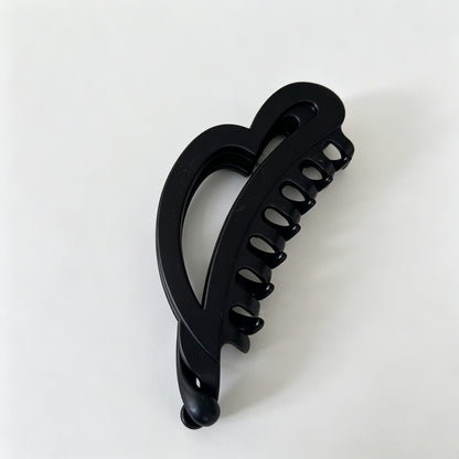 Minimalist Irregular Heart Acrylic Banana Hair Clip