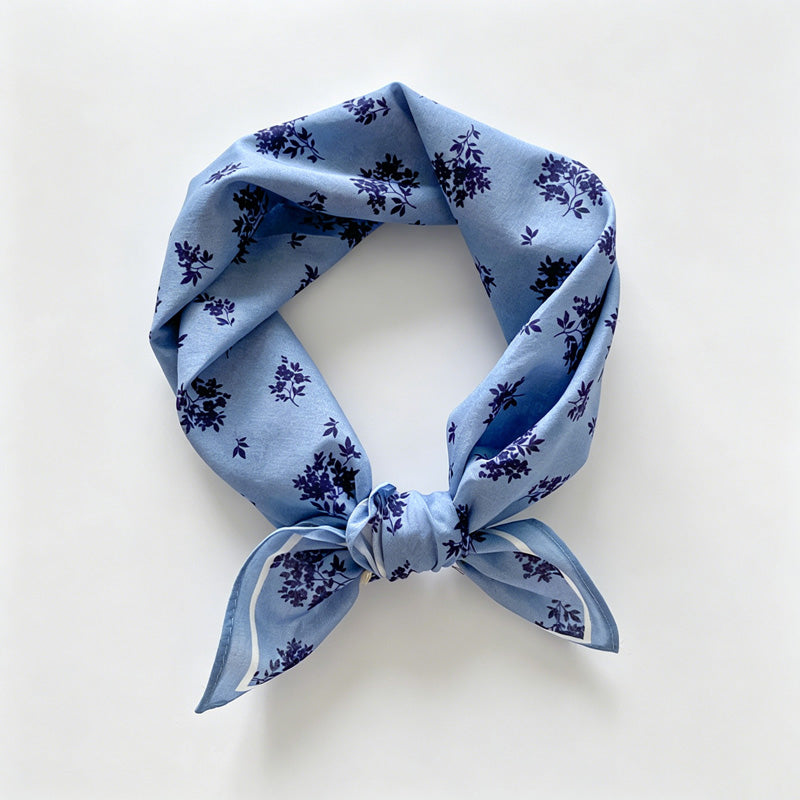 Little Flower Print Bandana