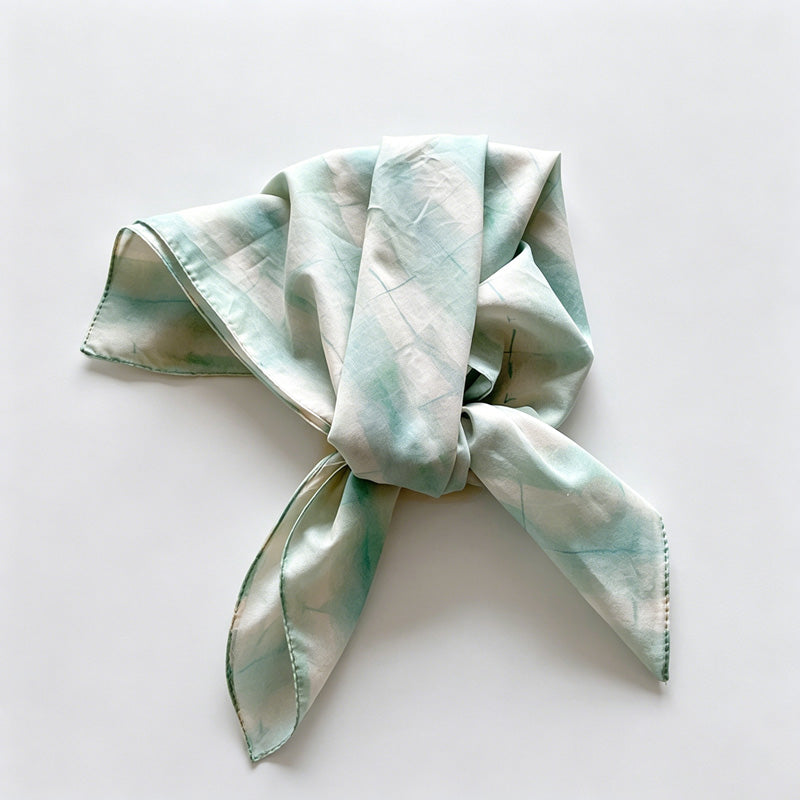 Multi Print Square Bandana Scarf