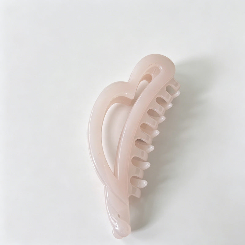 Irregular Heart Banana Hair Claw Clip