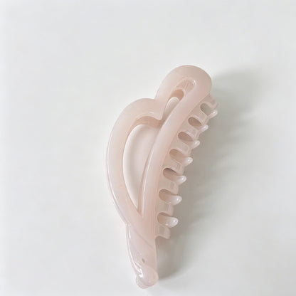 Irregular Heart Banana Hair Claw Clip