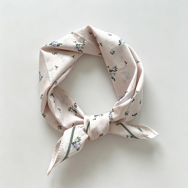 Floral Print Bandana