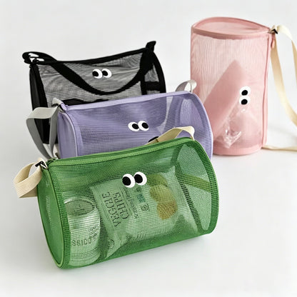 Breathable Mesh Swim Crossbody Storage Shoulder Bag