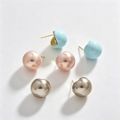 Color Hoop Earrings