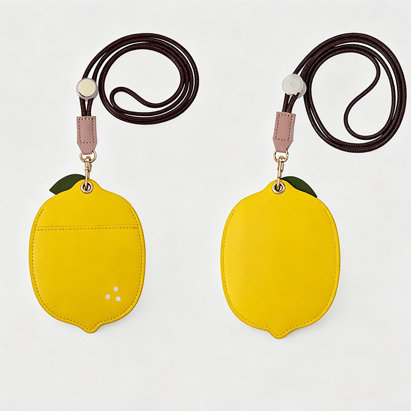 Lovely Cartoon Fruit Shaped PU Card Holder