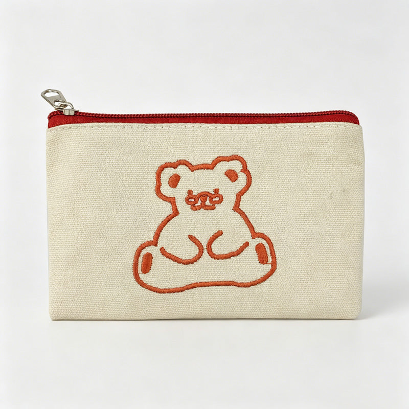 Bear Zipper Mini Pouch
