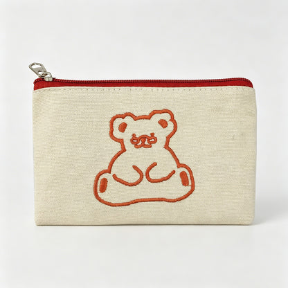 Bear Zipper Mini Pouch
