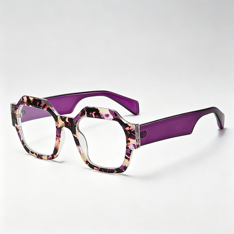 Trendy Geometric Octagon PC Frame Fashion Sunglasses