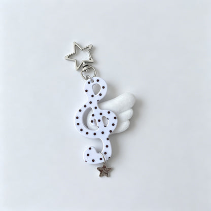 Musical Star Keychain