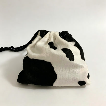 Cow Print Storage Pouch Makeup Bag