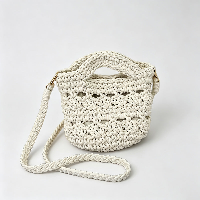 Mini Crochet Crossbody Bag