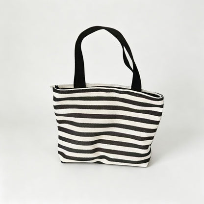 Striped Rope Tote Bag