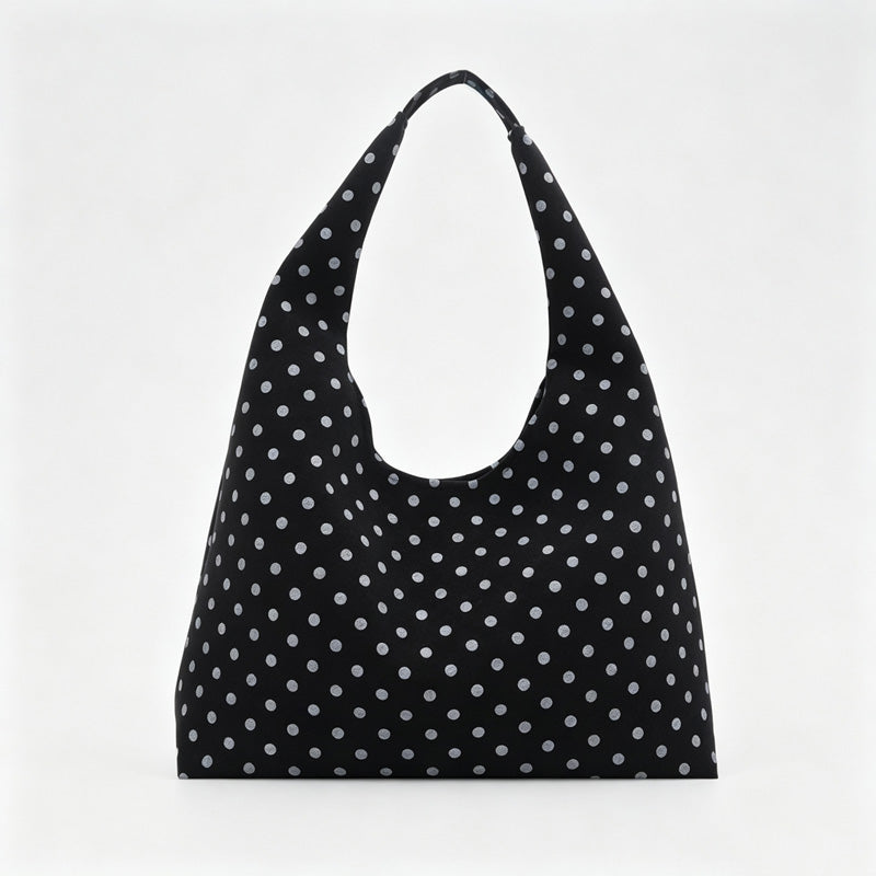 Polka Dot Hobo Bag