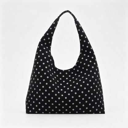 Polka Dot Hobo Bag