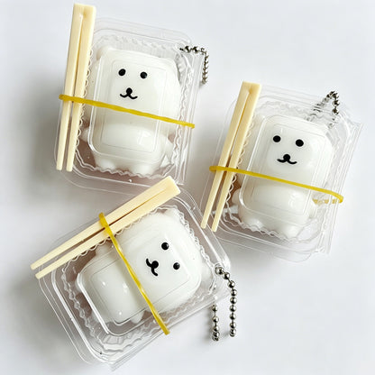 Lunch Box Bear Squishy Keychain