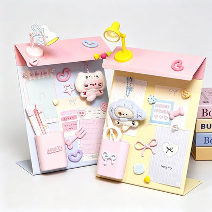 Cream House Magnetic Sticky Notes
