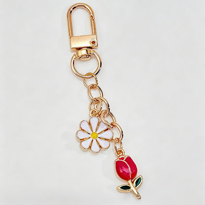 Floral Keychain