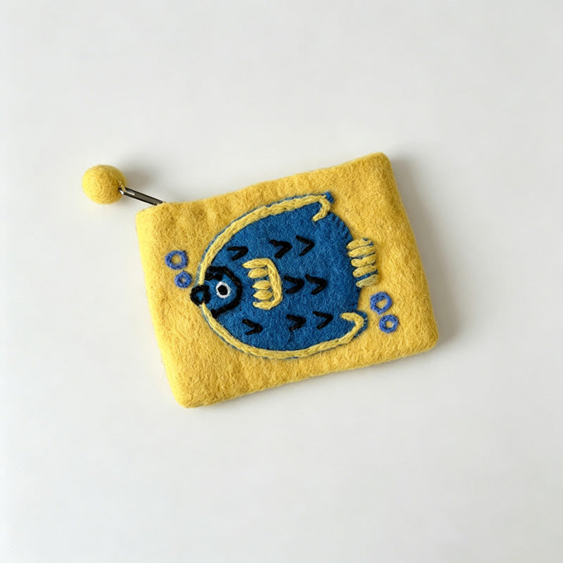 Animal Print Coin Wallet