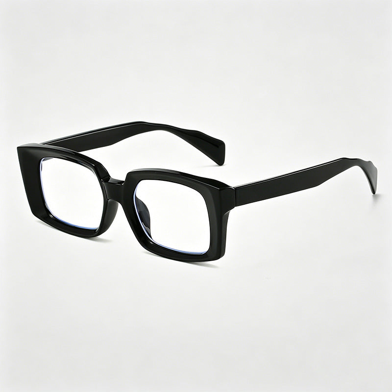 Retro Thick Square Frame Sunglasses