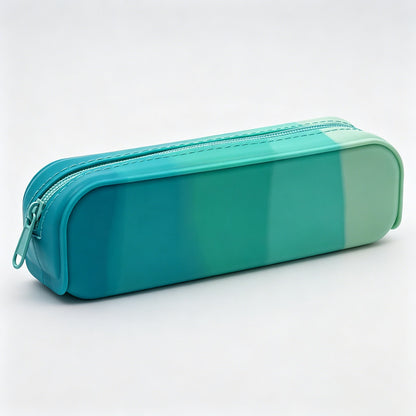 Rainbow Gradient Accordion PVC Pencil Case