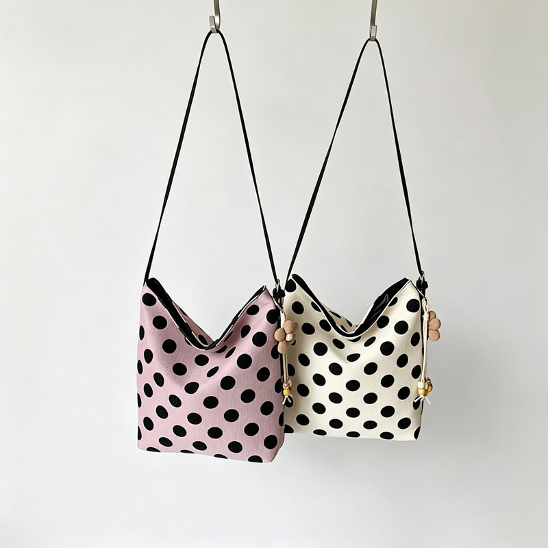 Polka Dot Shoulder Bag