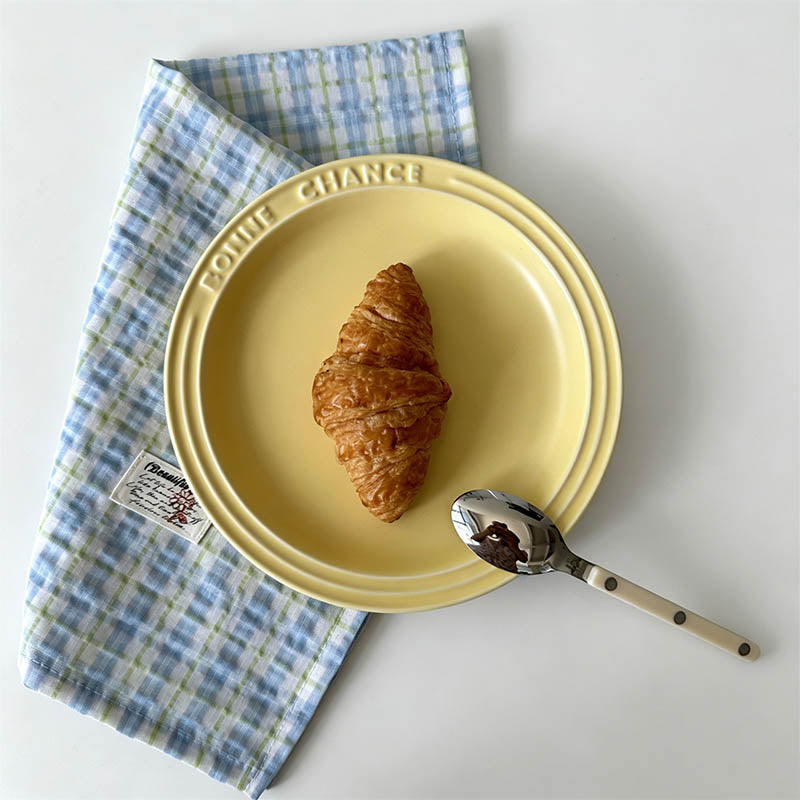 Checkered Cotton Napkins