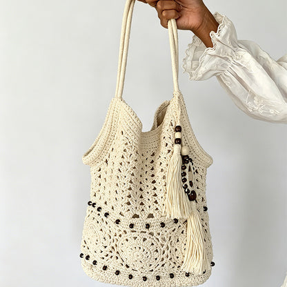 Open Weave Shoulder Bag