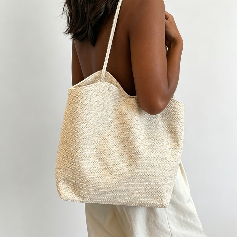 Everday Striped Tote Bag