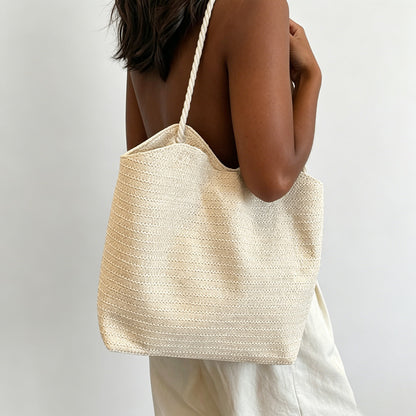 Everday Striped Tote Bag