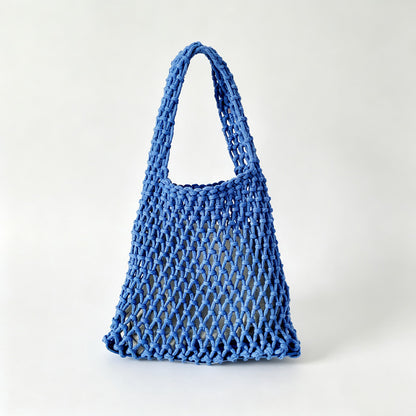 Mesh Knit Tote Bag