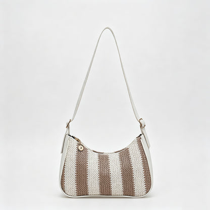 Rainbow Crochet Shoulder Bag