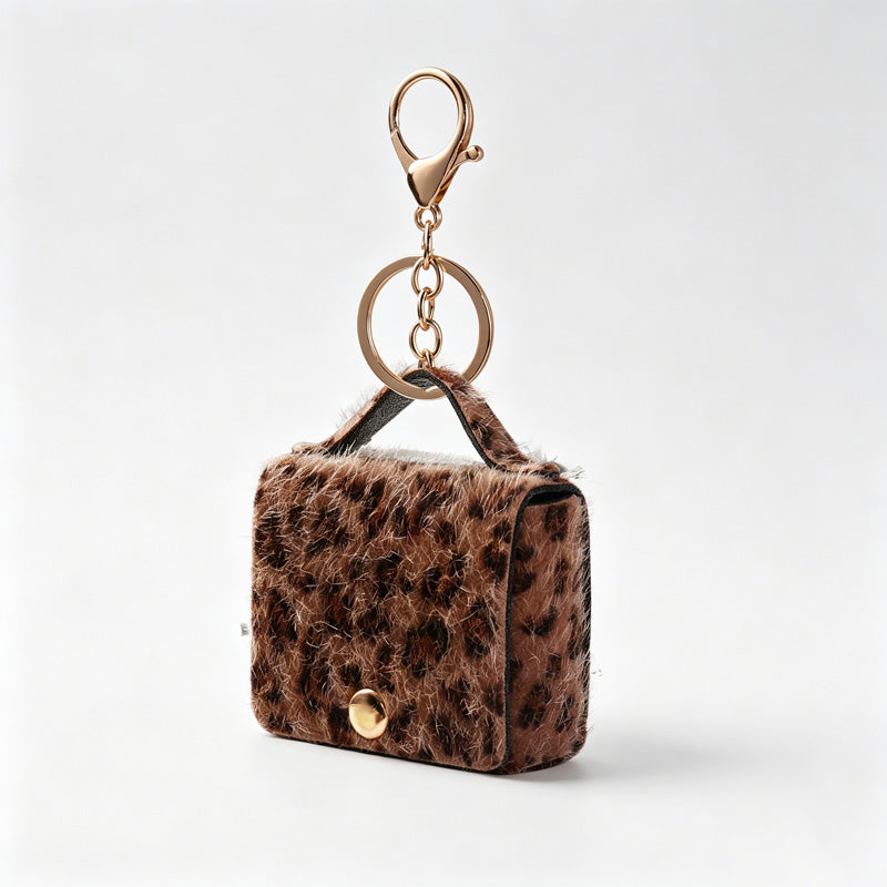 Leopard Keychain Pouch