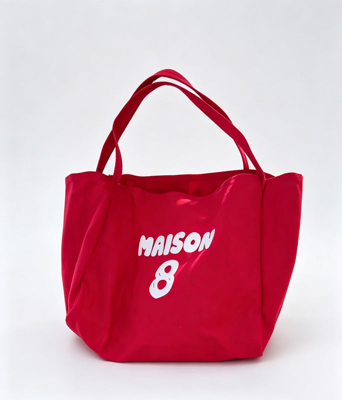 Varsity Canvas Tote Bag