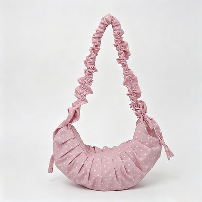 Polka Dot Ruffle Bag
