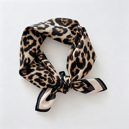 Leopard Paisley Print Bandana